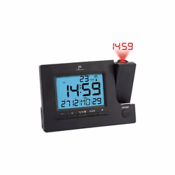Lowell Justaminute JD9715, Réveil numérique, Noir, Temperature, Temps, LCD, Secteur, 145 mm