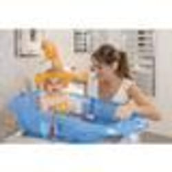 OKBABY Onda - Baignoire pour le Bain du Nouveau-né 0-12 Mois Design Ergonomique - Blanc