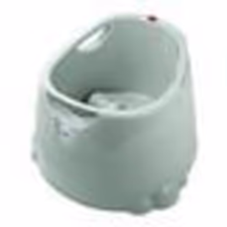 OKBABY Oplà - Baignoire Large pour Nouveau-né 12-36 Mois (25 kg) dans la Douche ou en Plein Air - Taupe