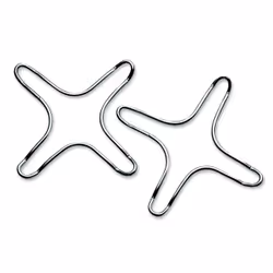 Ghidini Cipriano 8008636143179, Acier inoxydable, 13 cm, 9 mm, 35 g, 2 pièce(s)