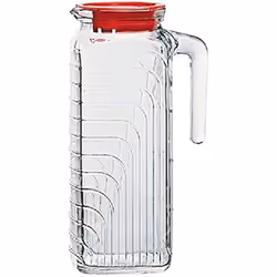 Carafe - BORMIOLI ROCCO - UN KRUG 12LT M.D. Gelo - Verre - Plastique - Résistant aux chocs thermiques