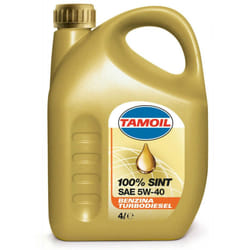 Tamoil 100% Sint SAE 5W-30 huile pour moteur 4 L Voiture