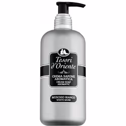 Tesori d’Oriente White Musk, Corps, Savon liquide, Flacon pompe, Hydratant, Revigorant, Rafraîchissant, Revitalisant, Adoucis ...