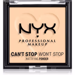 Souhaitez-vous que votre peau reste mate pendant toute la journée, sans brillance indésirable ? La poudre matifiante NYX Prof ...