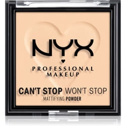 NYX Professional Makeup Can't Stop Won't Stop Mattifying Powder teinte 02 Light 6 g