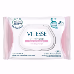 TRI-MINERAL Piel Sensible toallitas desmaquillantes 25 u