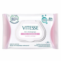TRI-MINERAL Piel Sensible toallitas desmaquillantes 25 u