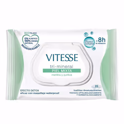 TRI-MINERAL Piel Mixta toallitas desmaquillantes 25 u