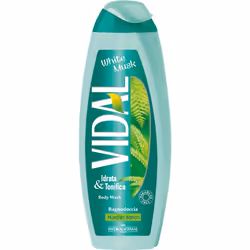 Vidal White Musk, Gel douche, 500 ml, Adultes, Unisexe, Corps, Tous types de peau