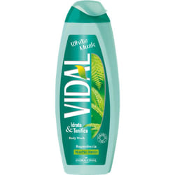 Vidal White Musk 500 ml Gel douche Unisexe Corps Musc blanc