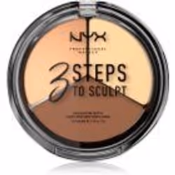 Trois étapes suffisent pour naturellement prononcer les traits de votre visage. La palette contouring NYX Professional Makeup ...