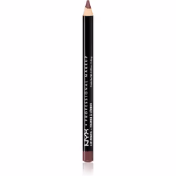 Évitez que votre rouge à lèvres ne s’estompe. Le crayon très fin pour lèvres NYX Professional Makeup Slim Lip Pencil vous gar ...
