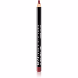 Évitez que votre rouge à lèvres ne s’estompe. Le crayon très fin pour lèvres NYX Professional Makeup Slim Lip Pencil vous gar ...