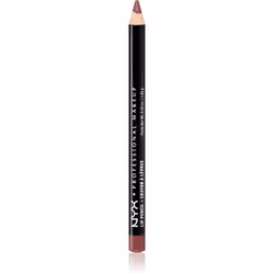 Évitez que votre rouge à lèvres ne s’estompe. Le crayon très fin pour lèvres NYX Professional Makeup Slim Lip Pencil vous gar ...