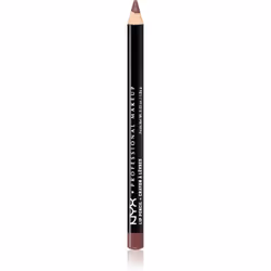 Évitez que votre rouge à lèvres ne s’estompe. Le crayon très fin pour lèvres NYX Professional Makeup Slim Lip Pencil vous gar ...