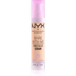 Assez des cernes, des rougeurs ou de l'acné&nbsp;! Le correcteur hydratant 2 en 1 NYX Professional Makeup Bare With Me Concea ...