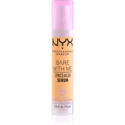 Assez des cernes, des rougeurs ou de l'acné&nbsp;! Le correcteur hydratant 2 en 1 NYX Professional Makeup Bare With Me Concea ...