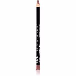 Évitez que votre rouge à lèvres ne s’estompe. Le crayon très fin pour lèvres NYX Professional Makeup Slim Lip Pencil vous gar ...