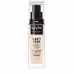 Vous recherchez un fond de teint qui résiste pendant 24 heures&nbsp;? Confiez votre peau au fond de teint Can’t Stop Won’t St ...