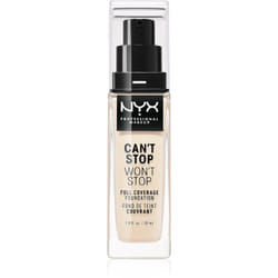 NYX Professional Makeup Can't Stop Won't Stop Full Coverage Foundation teinte 01 Pale 30 ml
