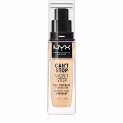 Vous recherchez un fond de teint qui résiste pendant 24 heures&nbsp;? Confiez votre peau au fond de teint Can’t Stop Won’t St ...