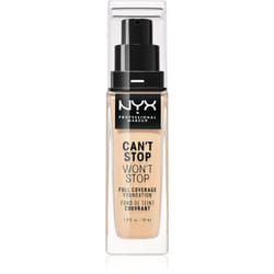 NYX Professional Makeup Can't Stop Won't Stop Full Coverage Foundation teinte 06 Vanilla 30 ml