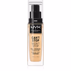 Vous recherchez un fond de teint qui résiste pendant 24 heures&nbsp;? Confiez votre peau au fond de teint Can’t Stop Won’t St ...