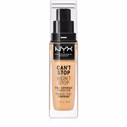 Vous recherchez un fond de teint qui résiste pendant 24 heures&nbsp;? Confiez votre peau au fond de teint Can’t Stop Won’t St ...