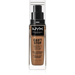 NYX Professional Makeup Can't Stop Won't Stop Full Coverage Foundation teinte Cinnamon 30 ml
