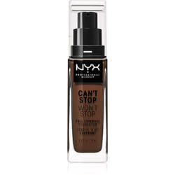 NYX Professional Makeup Can't Stop Won't Stop Full Coverage Foundation teinte Deep Espresso 30 ml