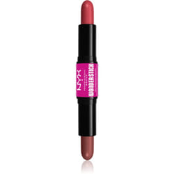 NYX Professional Makeup Wonder Stick Cream Blush teinte 03 Coral N Deep Peach 2x4 g