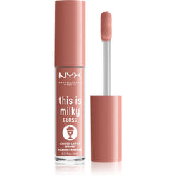 NYX Professional Makeup This is Milky Gloss Milkshakes teinte 19 Choco Latte Shake 4 ml