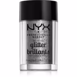 Devenez obsédés par les paillettes, c'est aussi simple que cela ! Les paillettes visage et corps NYX Professional Makeup Glit ...