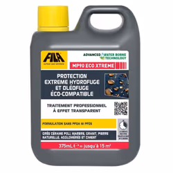 Description générale Ce protecteur hydrofuge et oléofuge MP90 Eco Xtreme est idéal pour la protection des surfaces en grès cé ...
