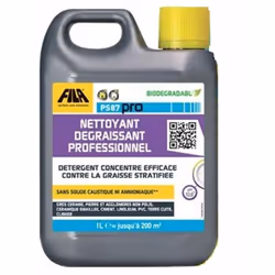 Fila - Détergent, dégraissant, décapant PS87 pro - Le bidon de 1 litre