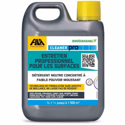 Fila - Détergent Neutre Sol - Cleaner Pro - Parfum Agréable - Sans Rinçage - 1 litre