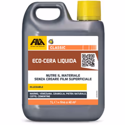 Cire Eco-Liquide Rangée classique 1L pour marbre, carreaux vénitiens, grès cérame, pierres naturelles, terre cuite et ciment. ...
