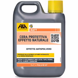 Là Cire protectrice mate Fila 1L avec un effet naturel. Cire protectrice mate Fila 1L : effet naturel pour surfaces en terre  ...