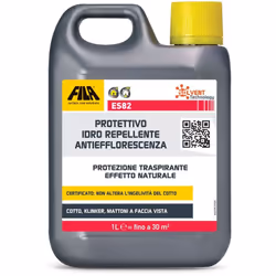 Protecteur pour terre cuite Rangée Es 82 Hydrofuge anti-efflorescence à base de solvant 1L. Fila ES 82 1L Terracotta Protecto ...