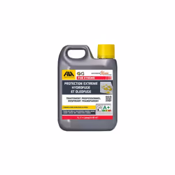 Anti-tache pour surfaces internes et externes. Protection de base avant cirage de surfaces internes à finition rustique ou br ...