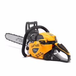 CARACTÉRISTIQUES TECHNIQUES : Moteur à essence 46,5 cc avec une puissance nette de 2 kW Barre de coupe de 45 cm Vitesse de la ...