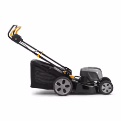 Alpina AL5 4648 Li Kit tondeuse à gazon Tondeuse à gazon poussée AC/Batterie Noir, Gris, Jaune