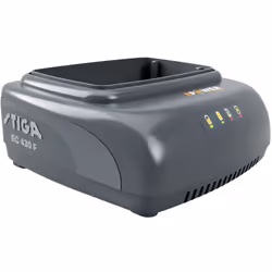 Description Produit Le chargeur de batterie Stiga EC 430 F vous permet de recharger très rapidement la batterie 48V , compati ...