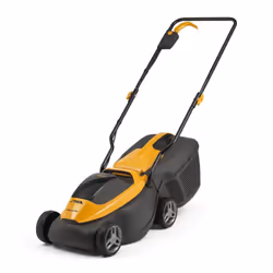 Stiga Collector 132e tondeuse à gazon Tondeuse à gazon poussée Batterie Noir, Jaune