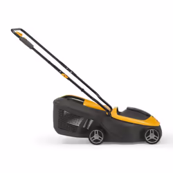 Stiga Collector 132e tondeuse à gazon Tondeuse à gazon poussée Batterie Noir, Jaune