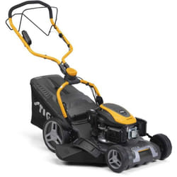 Combi 753 se - tondeuse à gazon avec entraînement 4 en 1, moteur à essence, démarrage électrique, pour les grands jardins - Stiga