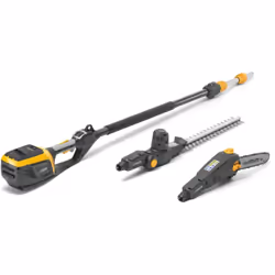Fini de monter sur une échelle ou de grimper aux arbres ! L'outil multifonction léger sans fil MT 500e Kit vous offre un tail ...