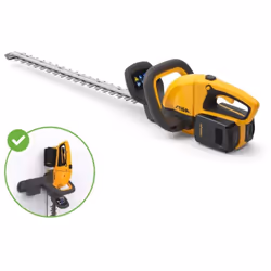 Le HT 300e kit est un taille-haie sans fil qui s'attaque sans effort aux travaux de taille de haies même les plus difficiles. ...