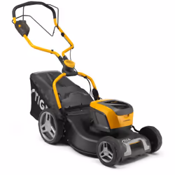 La tondeuse à gazon autoportée STIGA Combi 548e S Kit est idéale pour tondre des terrains inégaux, des pentes ou des zones av ...