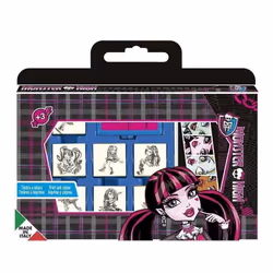 Multiprint Monster High, Kit de tampons pour enfants, 3 an(s), Non toxique, Couleur menthe
